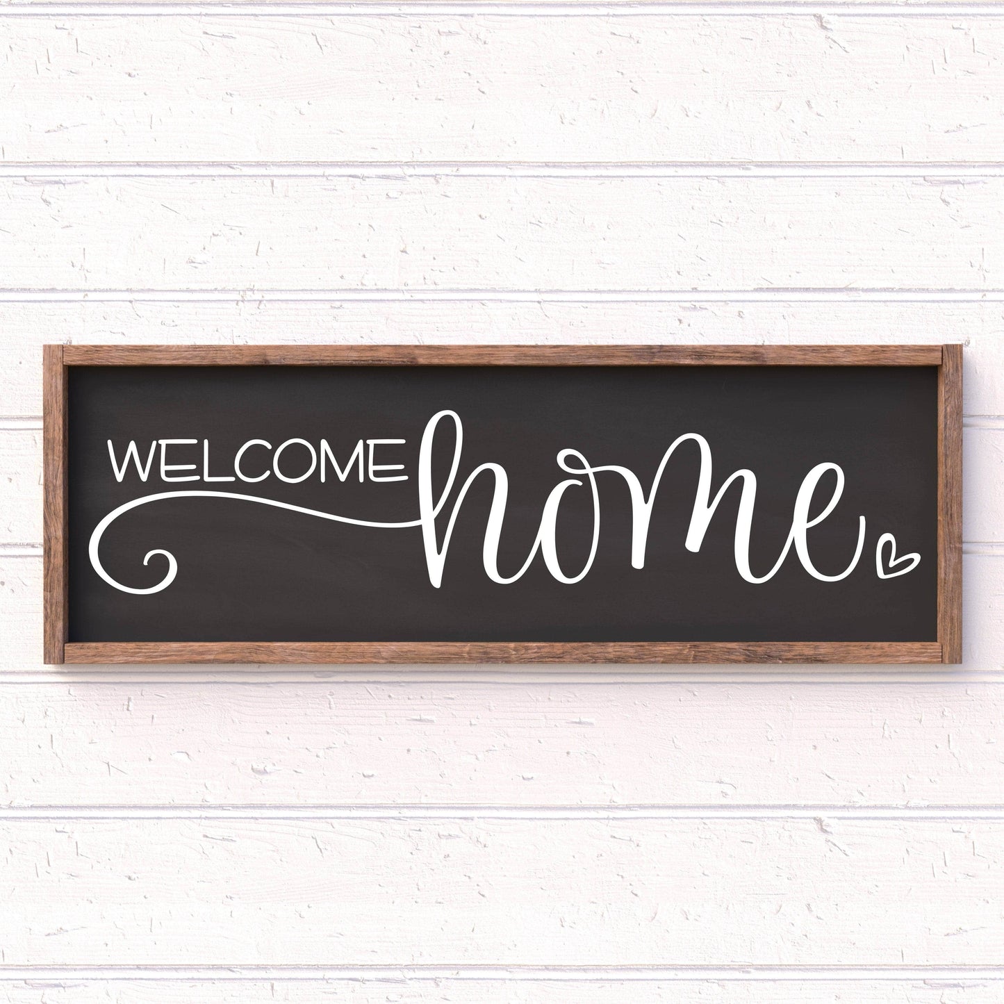 Welcome Home wood sign, farmhouse sign, rustic decor, home decor