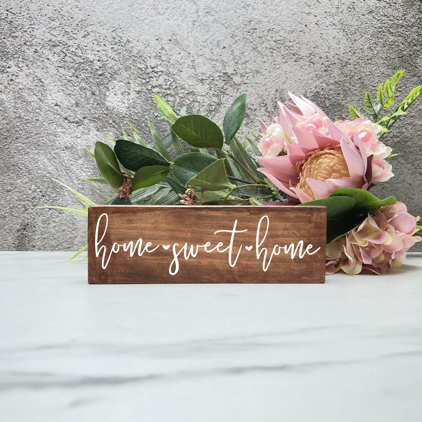 Home sweet home wood sign, farmhouse sign, rustic decor, home decor