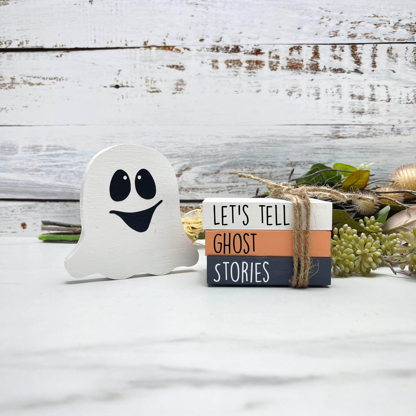 CarrouselCollectives Lets tell ghost stories halloween set Halloween Miniatures