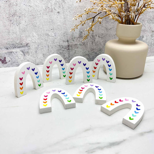 CarrouselCollectives Miniature Decorative Rainbow Arch Miniature Shapes